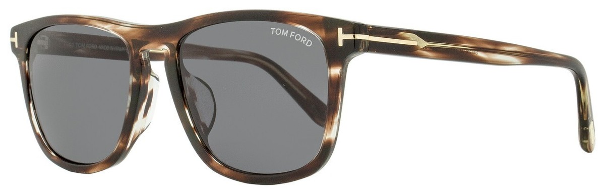 Tom Ford Gerard-02 TF930-F 56A Brown Striped Sunglasses Frame 56