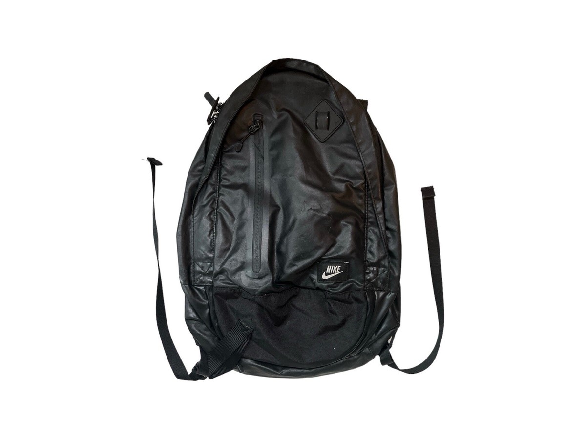 vintage nike triple black backpack 2010 GUC bag | eBay