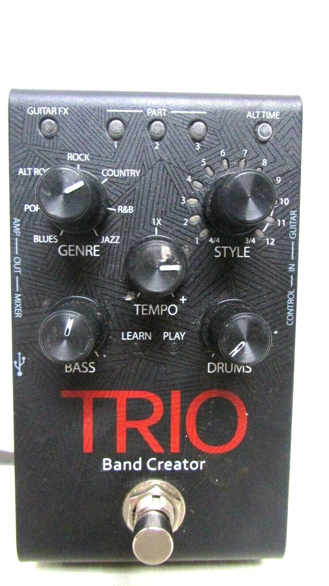 DIGITECH TRIO TRIO-V-01 band creator pedal | eBay