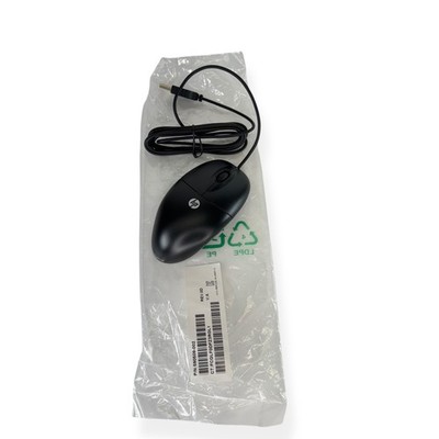 HP USB Wired 2 Button Optical Scroll Mouse Black 590509 002 for