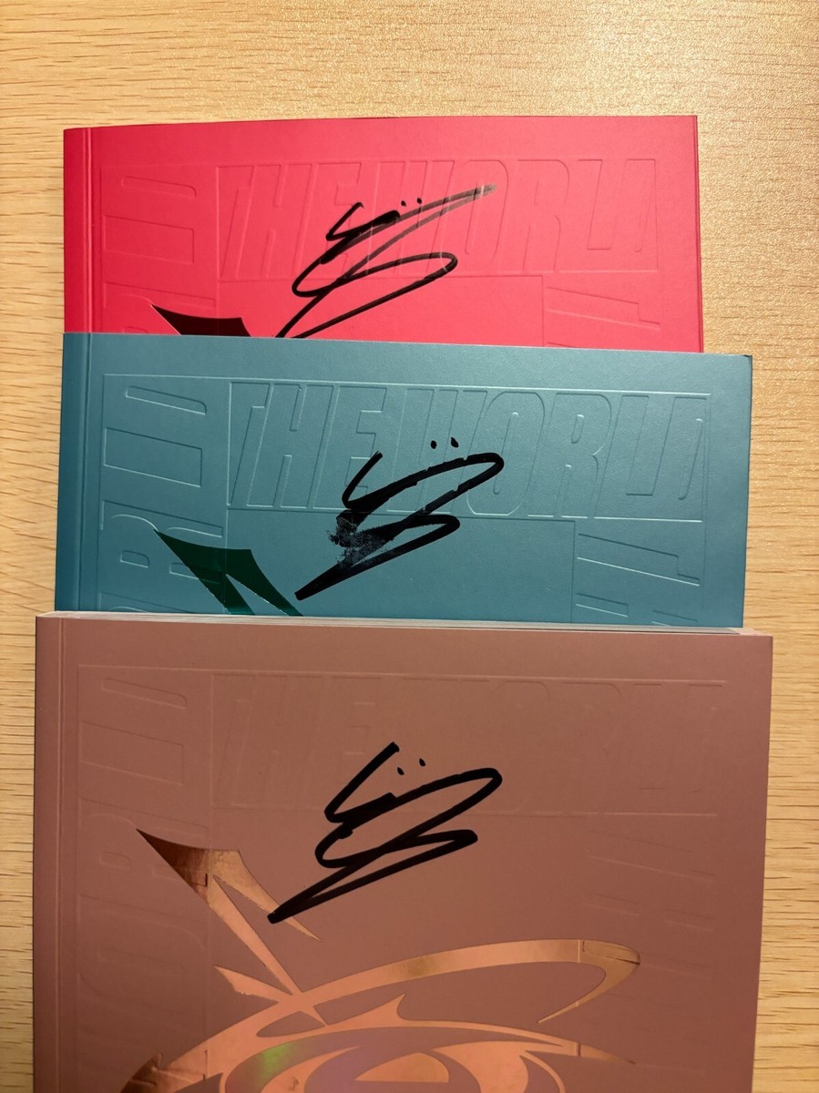 Ateez [The World Ep. Fin: Will] WOOYOUNG Autographed Signed Album