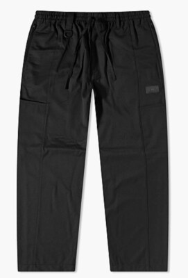 Adidas Y-3 Refined Wool Straight-Leg Pants Cargo H63048 Black Men