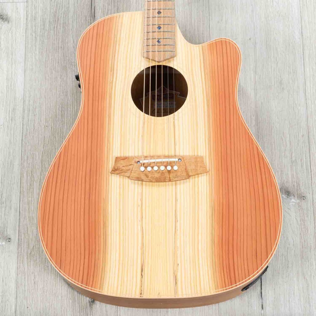 Cole Clark Fat Lady 2 Series FL2EC-RDBL Acoustic-Electric Guitar