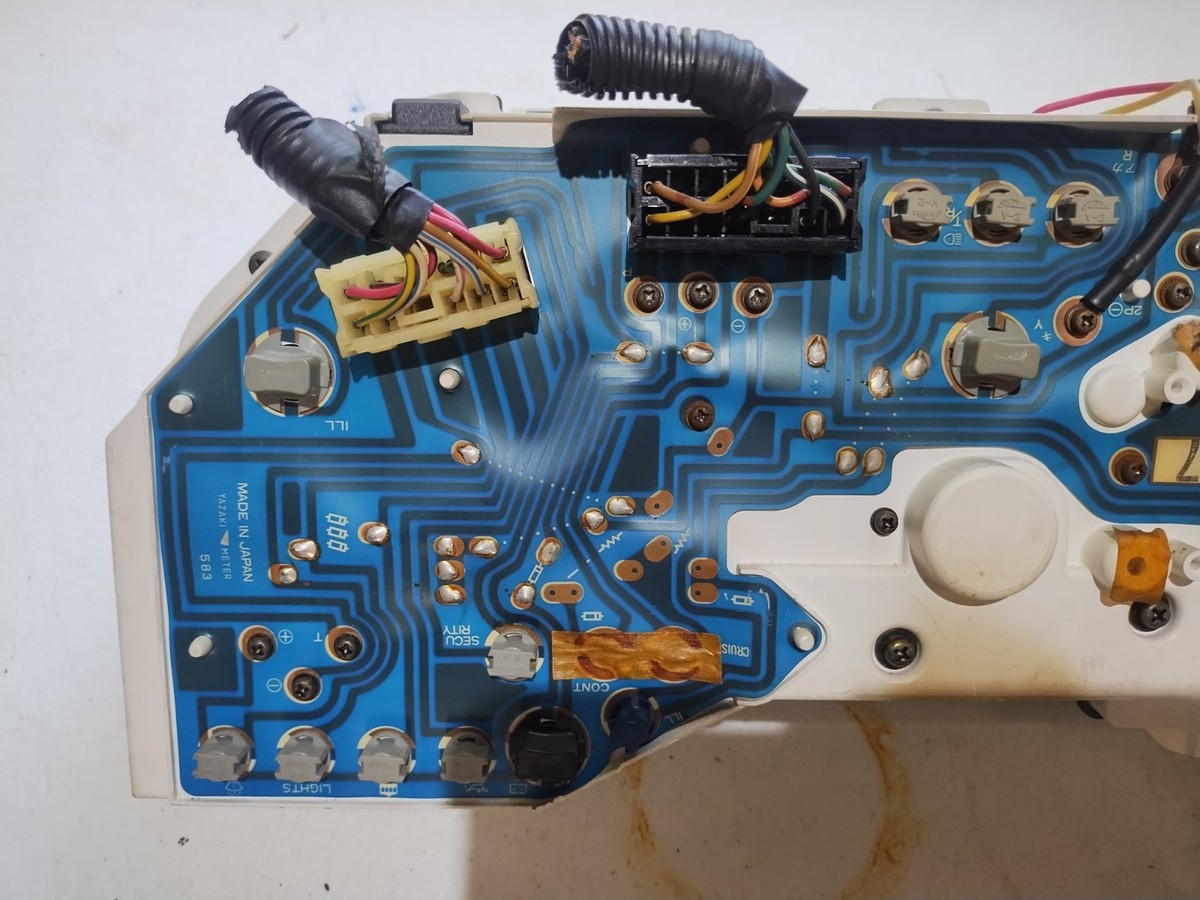 87-89 Nissan 300zx Instrument Speedometer Cluster Gauge OEM 24810