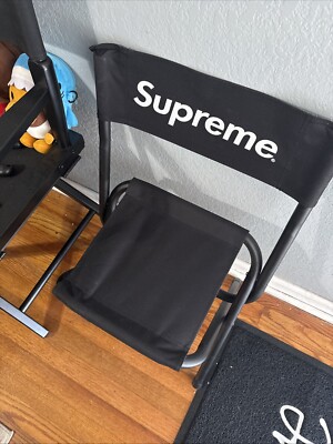 Supreme x Coleman Folding Chair Black - SS15 | eBay