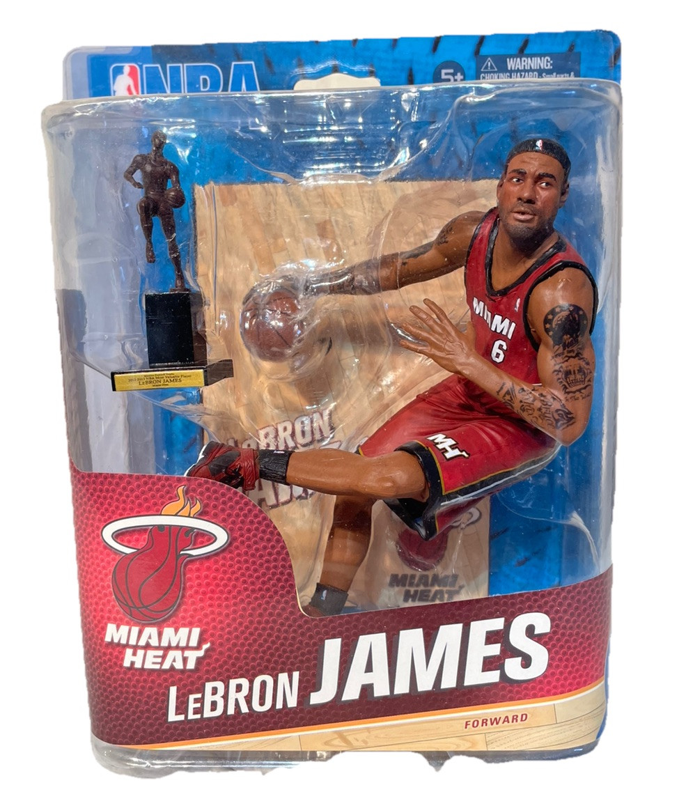 Lebron James w/ Trophies McFarlane NBA Series 24 Collector Club