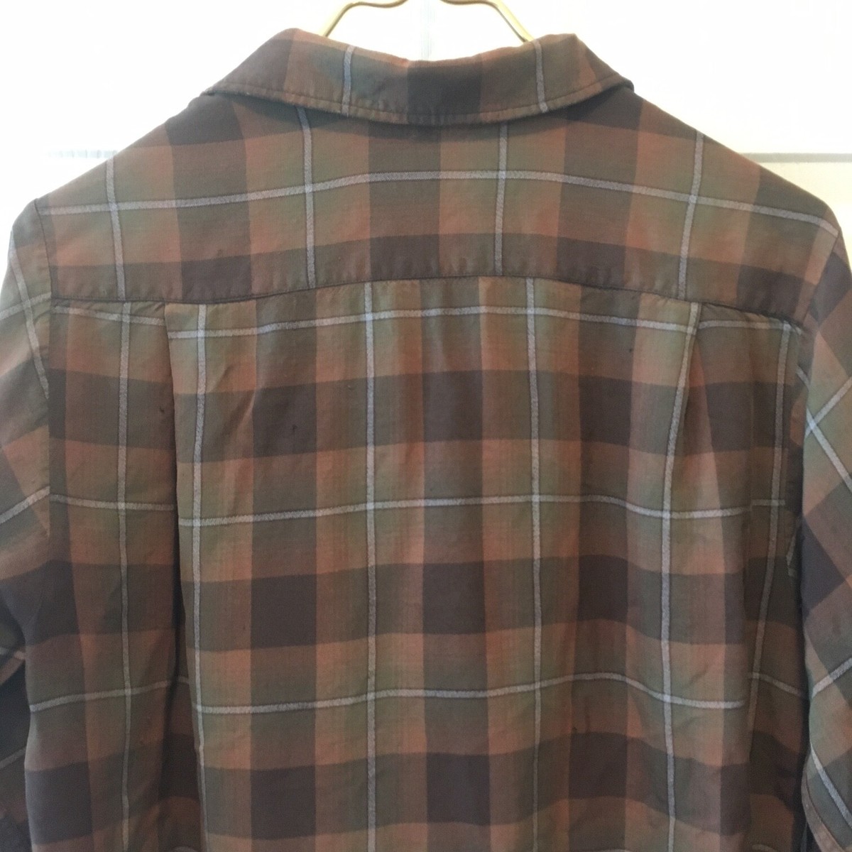 トップス 50~60s MACYS KEMPTON Check rayon Shirts vtg MACY'S