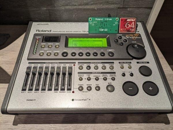 Roland TD-20 Sound Source Module V-Drums Percussion Sound Module