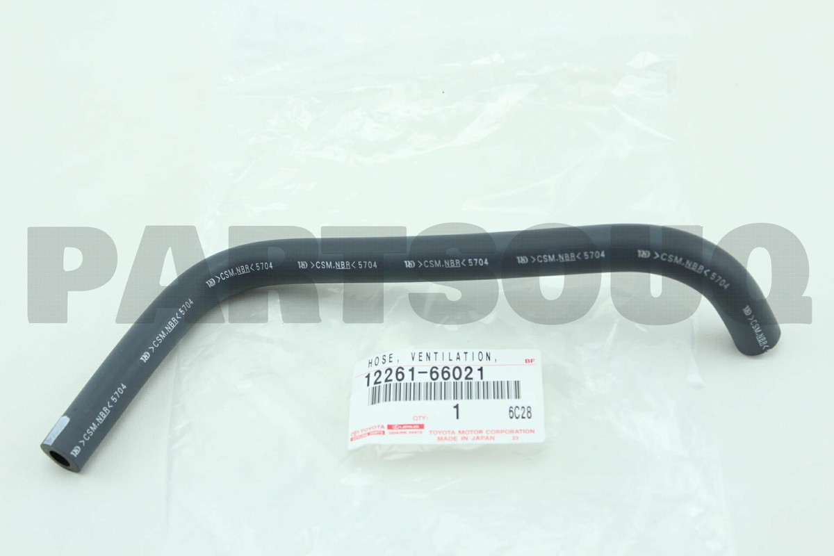 1226166021 Genuine Toyota HOSE, VENTILATION 12261-66021 | eBay