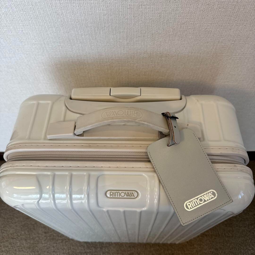Rimowa United Arrows Salsa Ecru 32L White 2-wheels Carry Case