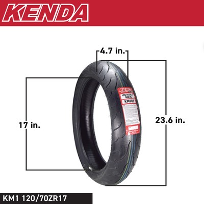 Kenda KM1 120/70ZR17 & 190/50ZR17 Sport Touring Motorcycle Tires w