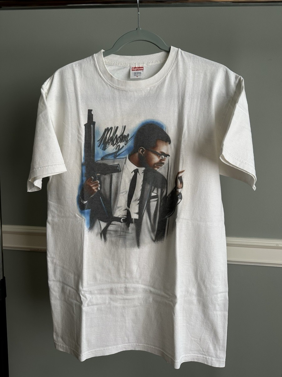 Supreme Malcolm X Airbrush Graffiti Tee 2003 | eBay