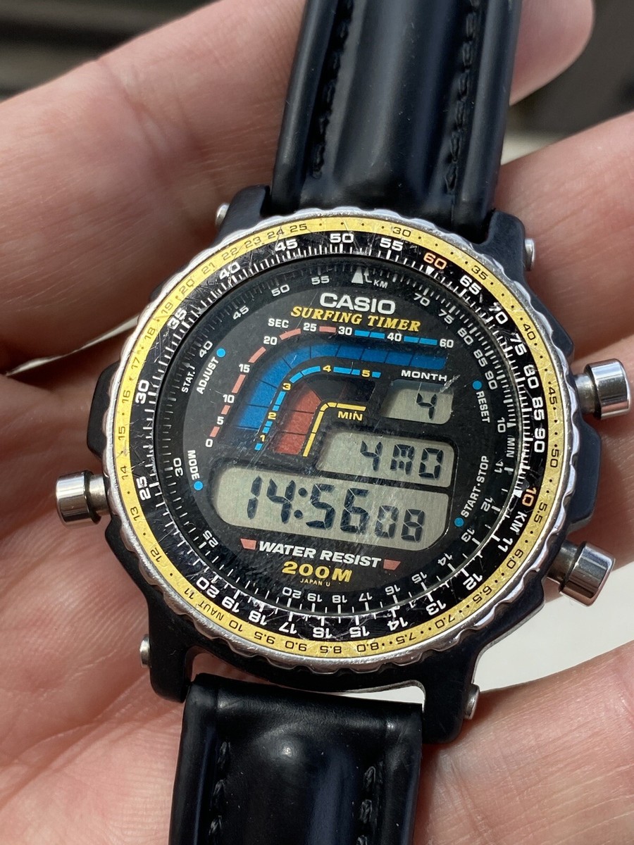 CASIO カシオ SURFING TIMER DW-403ジャンク Casio Surfing Timer 933