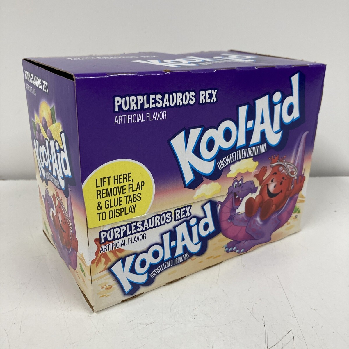 LOT x 48 packets Kool-Aid PURPLESAURUS REX grape lemonade flavor