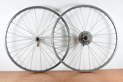 Vintage Mountain Bike Wheelset Wheels 26 Inch Araya RM 20 Shimano