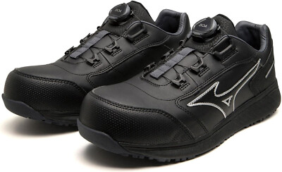 MIZUNO WORKING Safety Shoes ALMIGHTY SU51L BOA F1GA2317 Black US11