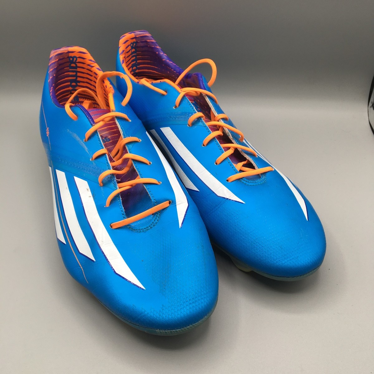 Adidas TRX F30 Soccer Cleat Boot Mens 12 Blue Samba Pack 2014