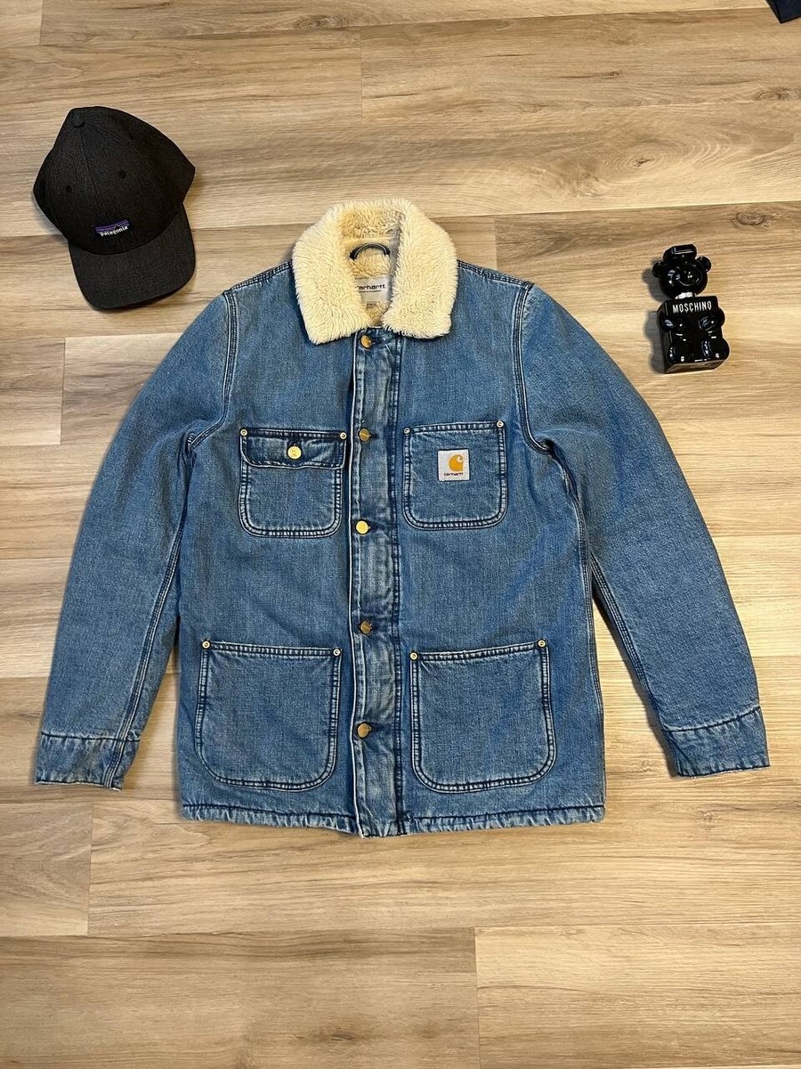 Carhartt WIP Phoenix Coat Blue Stone Washed S | eBay