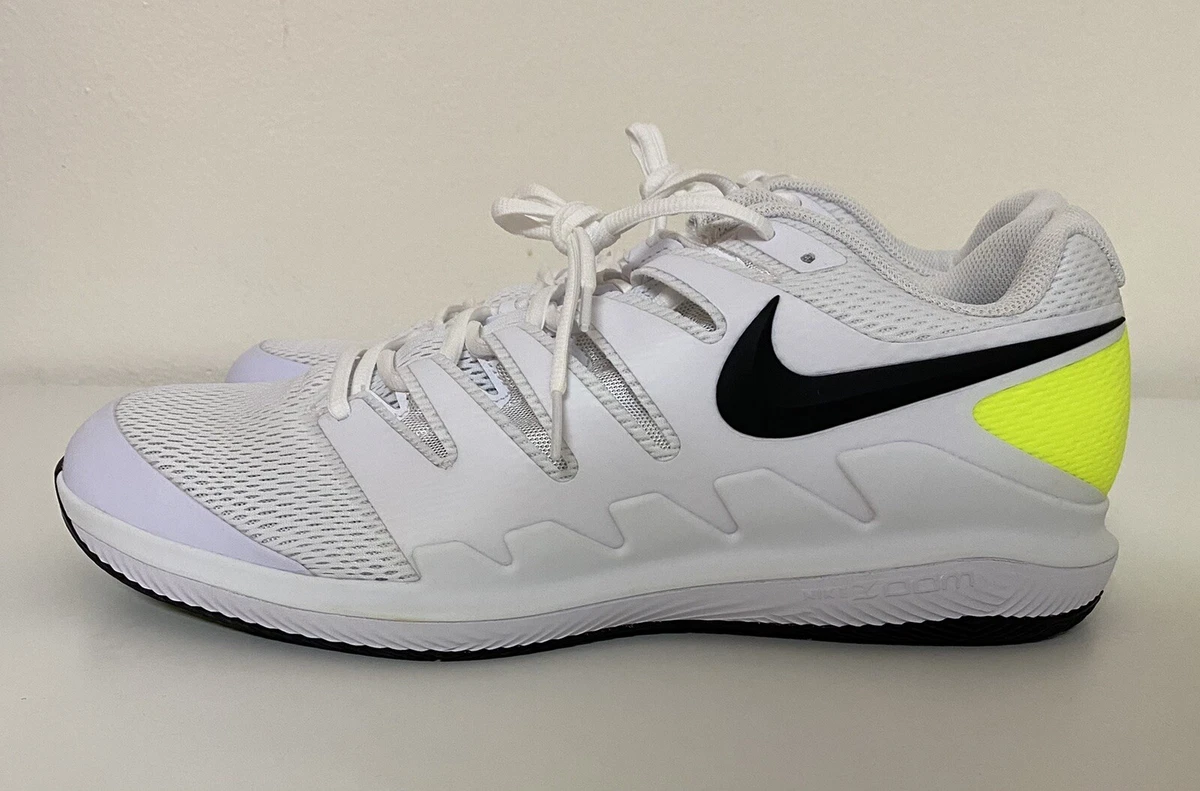 Nike Court Air Zoom Vapor X HC Black Volt for Sale | Authenticity