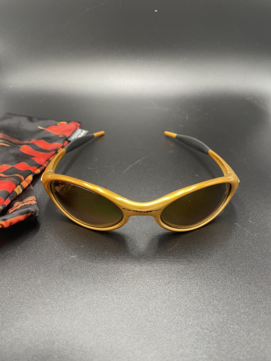 Oakley Eye Jacket Gen 1 Electric Mustard w/ Gold Iridium Polarized