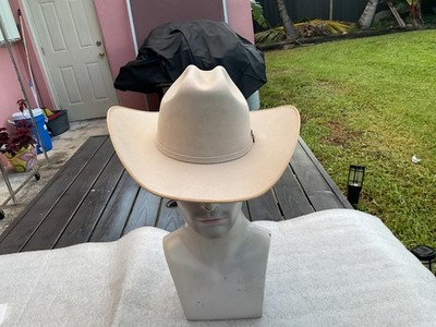 RESISTOL 4XXXX-BEAVER ウエスタンハット 7 1/8 Resistol Men's Black