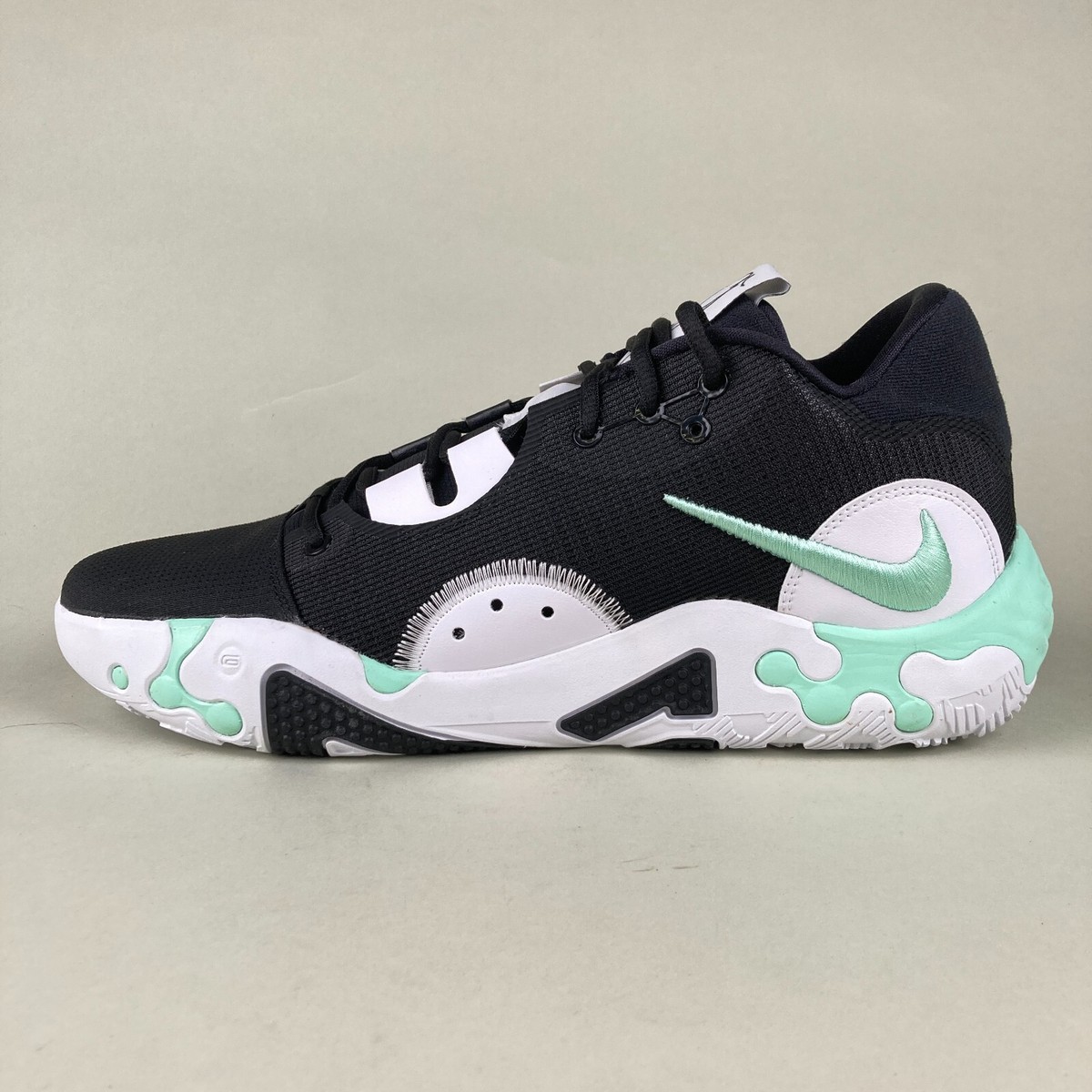 Nike PG 6 Black Mint Green White DC1974-001 Men's Size 14 Shoes