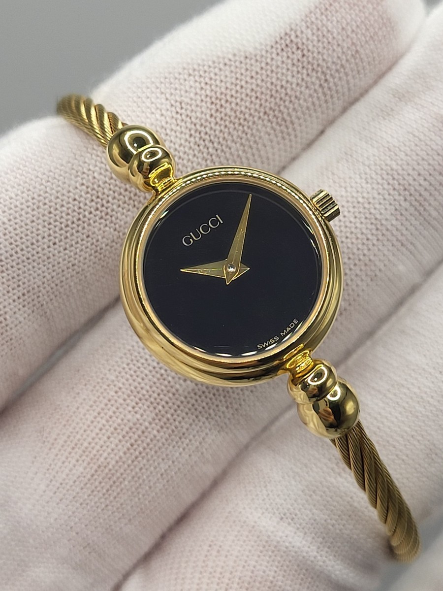 BRAND NEW ] Vintage Gucci 2700.2.L Swiss Gold Women's Quartz Watch