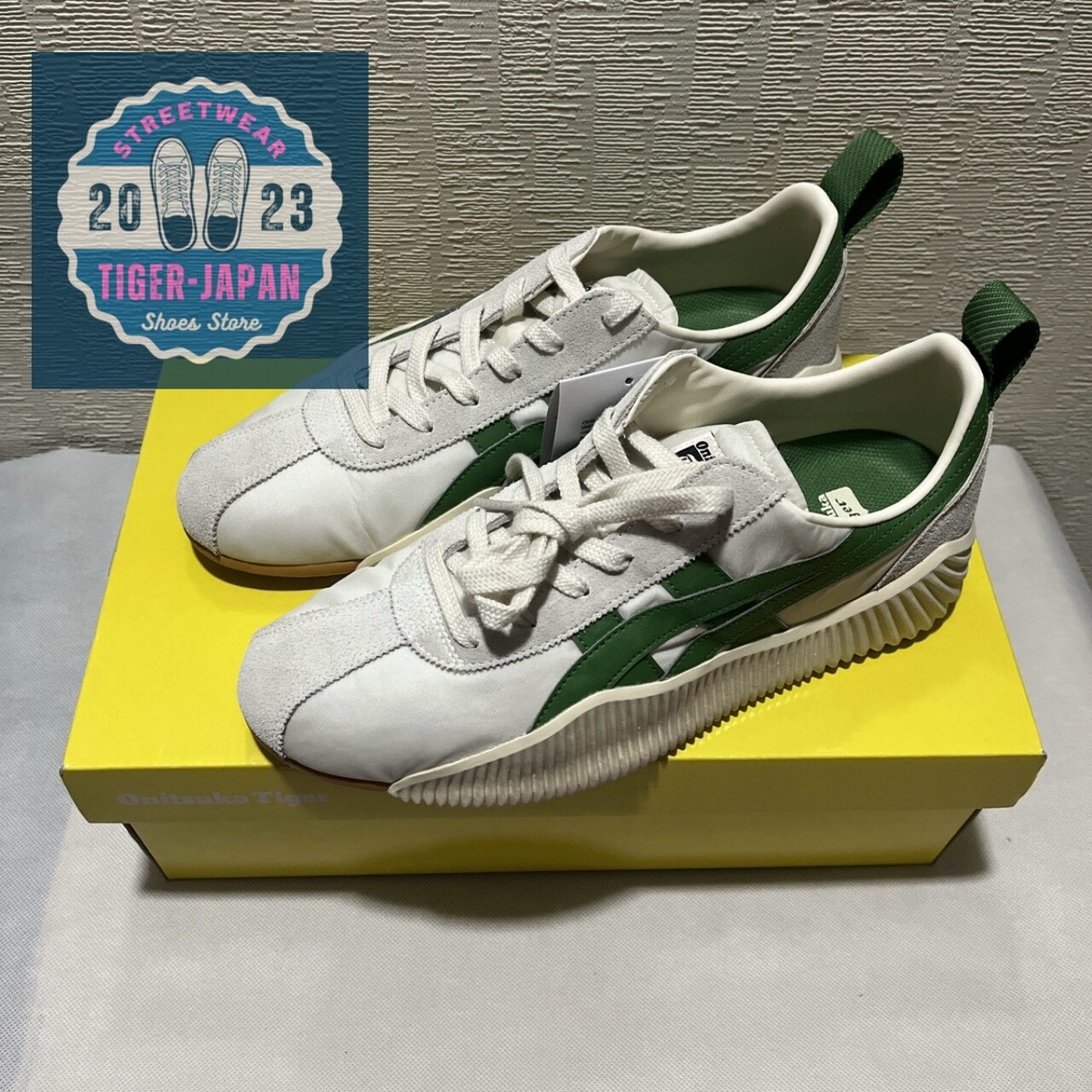 Onitsuka Tiger ACROMOUNT 1183B257 105 CREAM/SPINACH GREEN Men