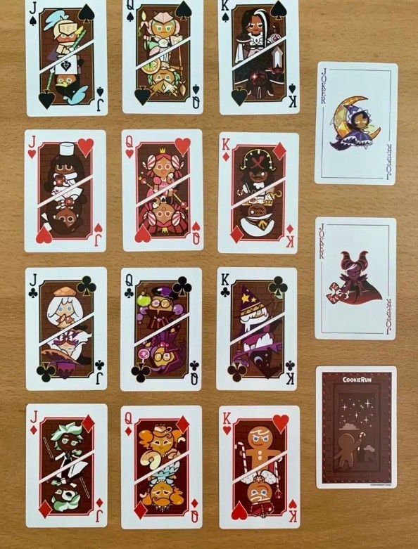 RARE* Cookie Run Trump CARD Playing Game Official Limited Edition