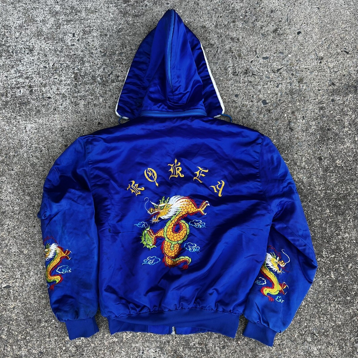 Vintage 80s Korea Souvenir Jacket | eBay