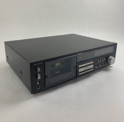 Technics M255X Single Cassette Stereo Deck Bad Control Panel For