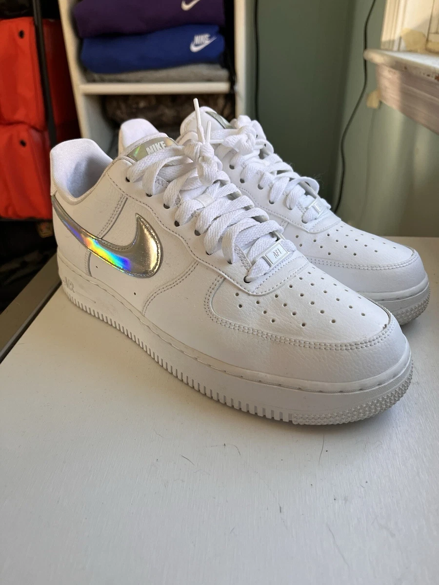 Nike Air Force 1 Low Iridescent Swoosh W for sale | eBay