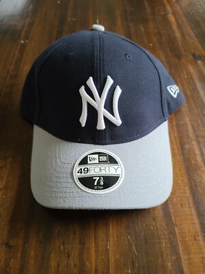 VTG ny york yankees Bronxs New Era 7 3/8 hat cap 49/forty rare