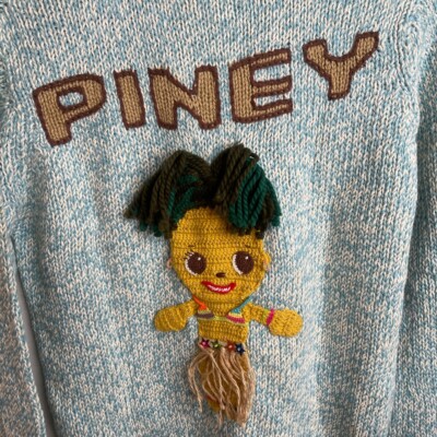 Hysteric Glamour Grunge Pops Cowichan Cardigan Sweater Small | eBay