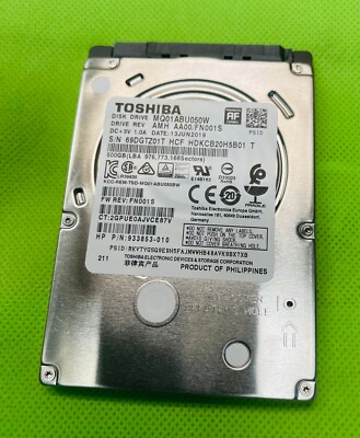 HP 933853-010 HP 500GB SATA 6G 5.4K 7MM HDD-MQ01ABU050W | eBay
