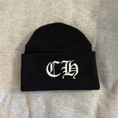 Chrome Hearts CH Logo Beanie Black | eBay