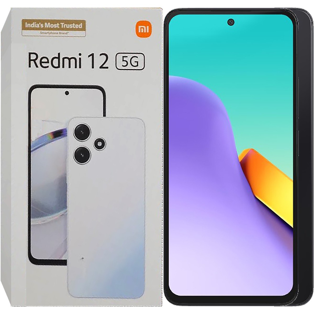 Xiaomi Redmi 12 5G Midnight Black 128GB + 4GB Dual-SIM Unlocked