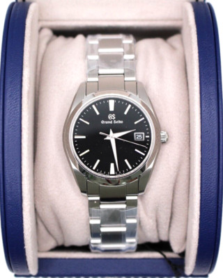 SEIKO Grand Heritage Collection SBGX261 Black Quartz Stainless