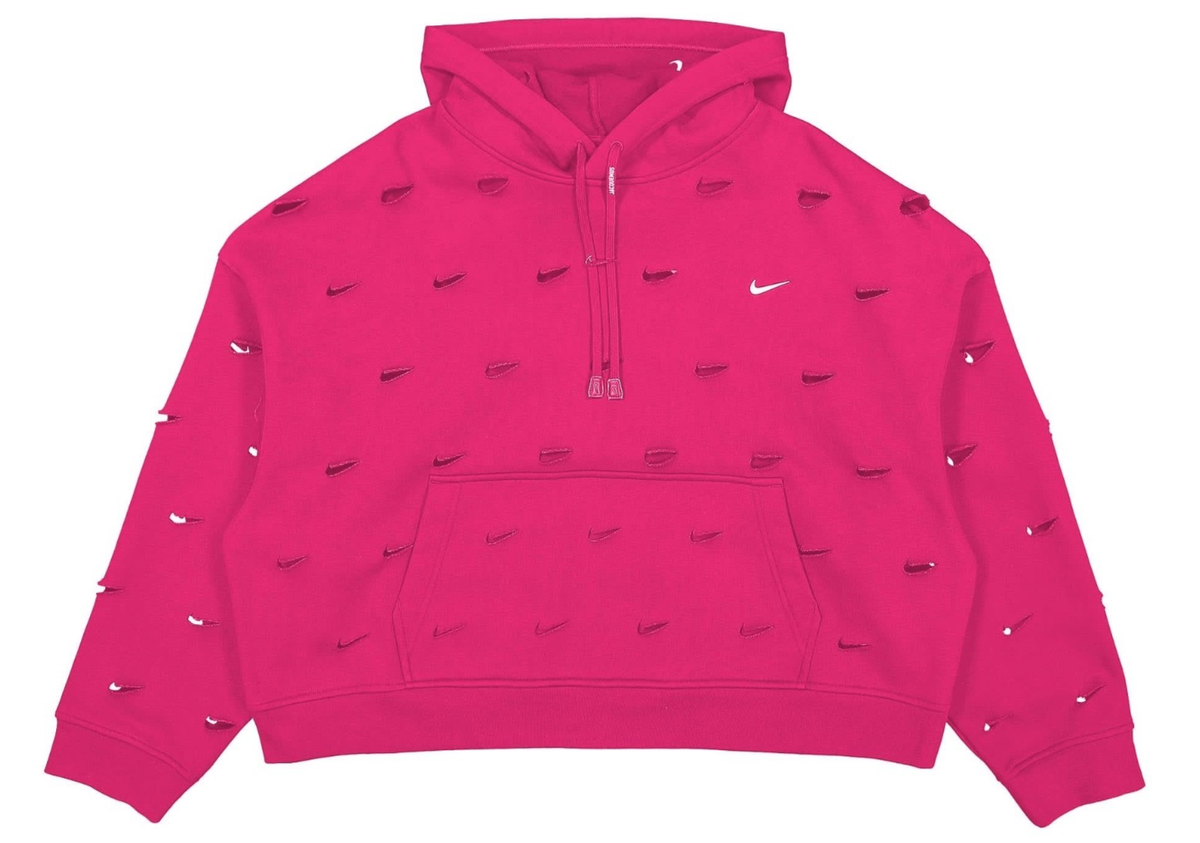 Jacquemus x Nike Le Swoosh PINK Sweatsuit Oversized Hoodie FJ3481
