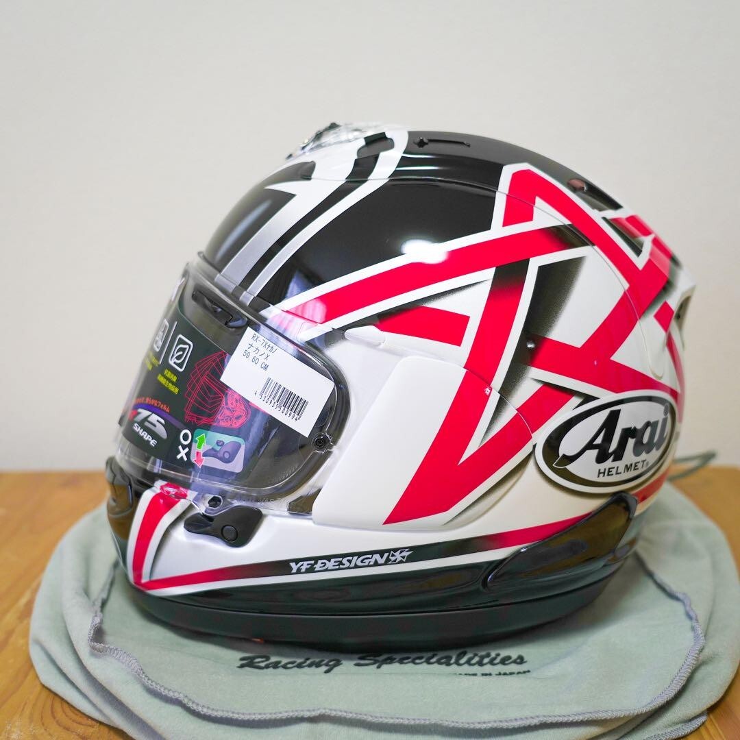 Arai RX-7X ダビデ ジュリアーノ XL相当61-62 アライ(Arai) バイク