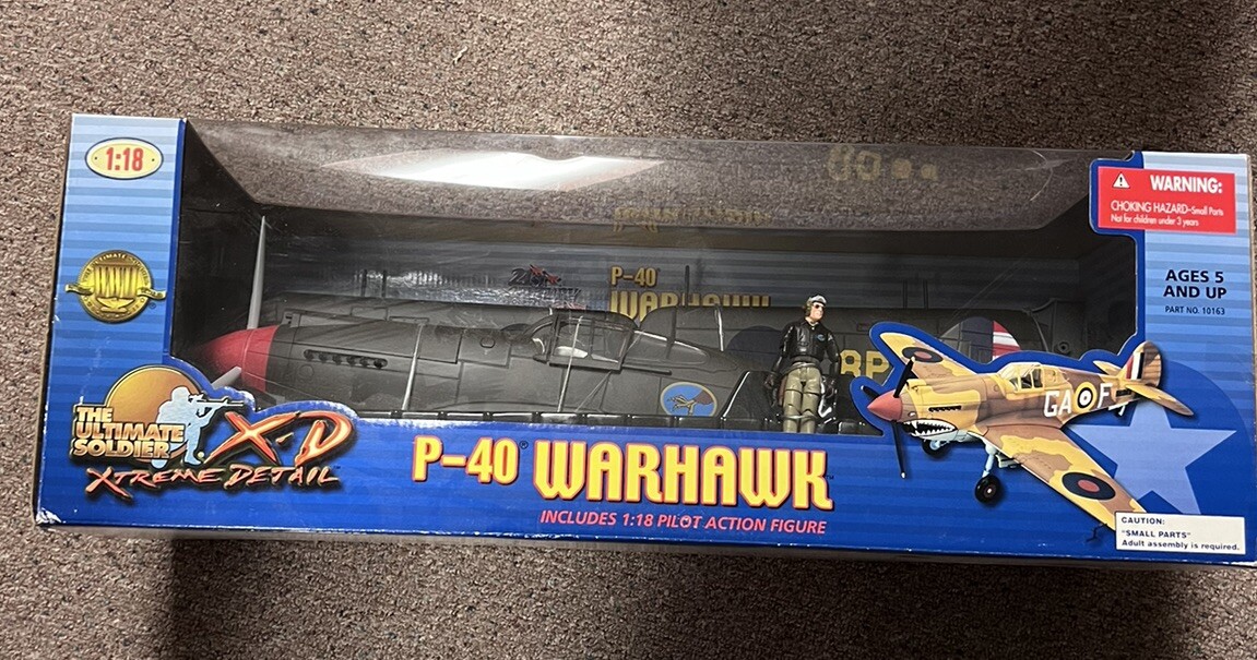 21st Century Toys P-40 Warhawk 1/18 Ultimate Soldier Xtreme Detail