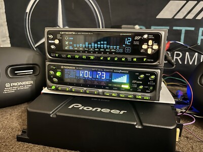 PIONEER KEH-P8250 DSP Control Cassette Player & CARROZZERIA DEQ-44