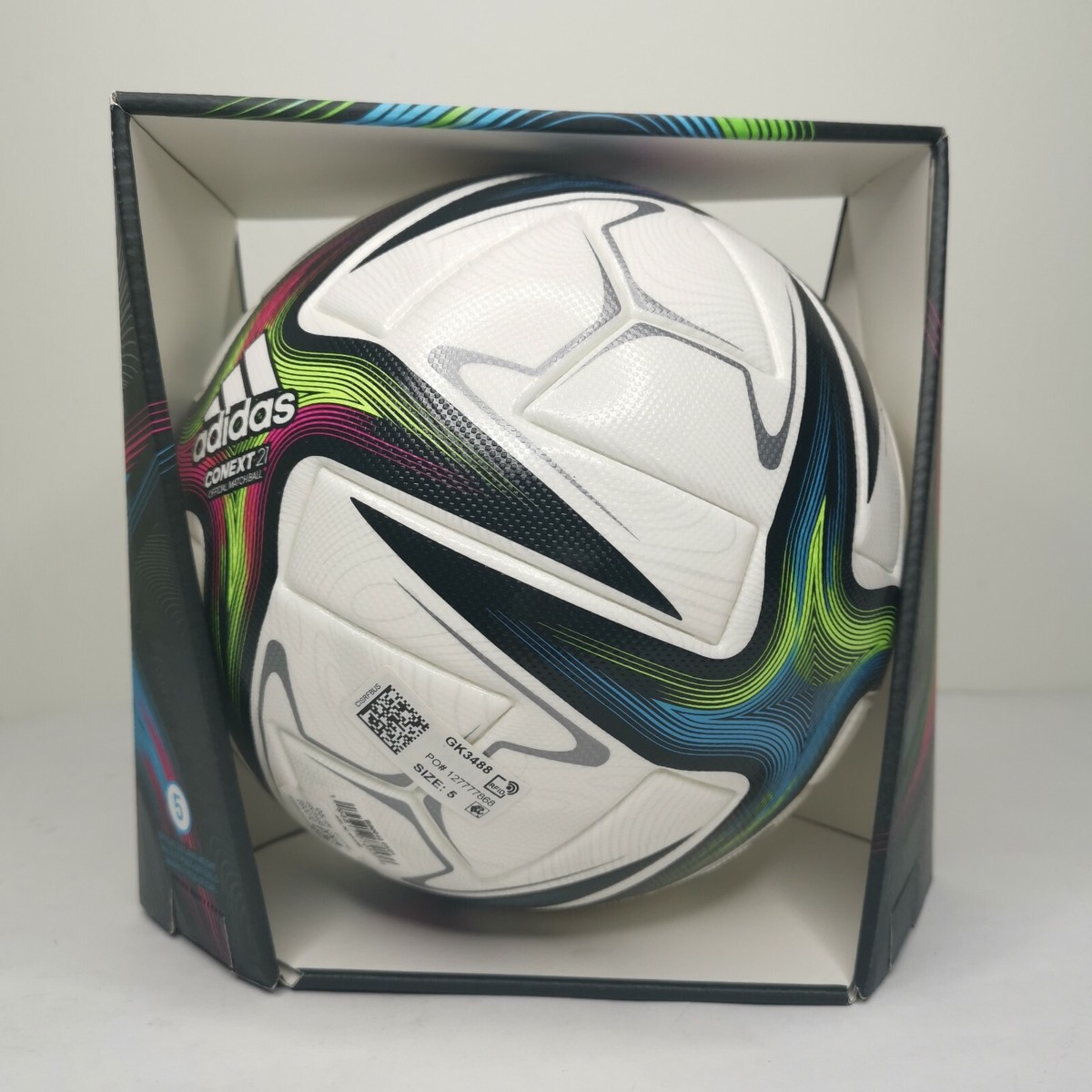 Adidas Conext 21 Pro Soccer Ball Official Match Ball Size 5 GK3488