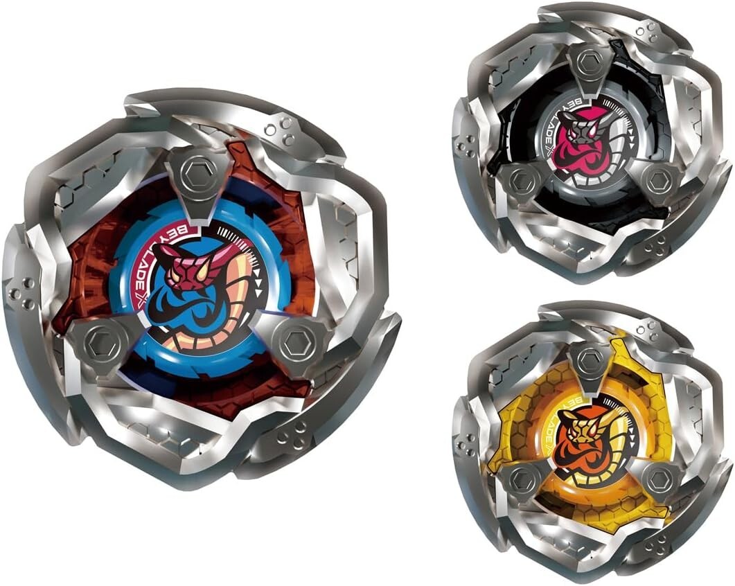 TAKARA TOMY BEYBLADE X BX-16 BOOSTER VIPER TAIL SELECT SET OF 3 | eBay