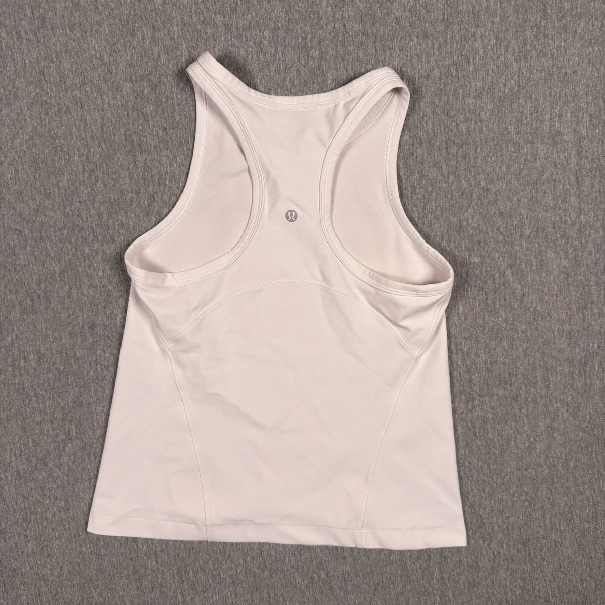 Lululemon White Tank Activewear Tops for Women for sale | eBay