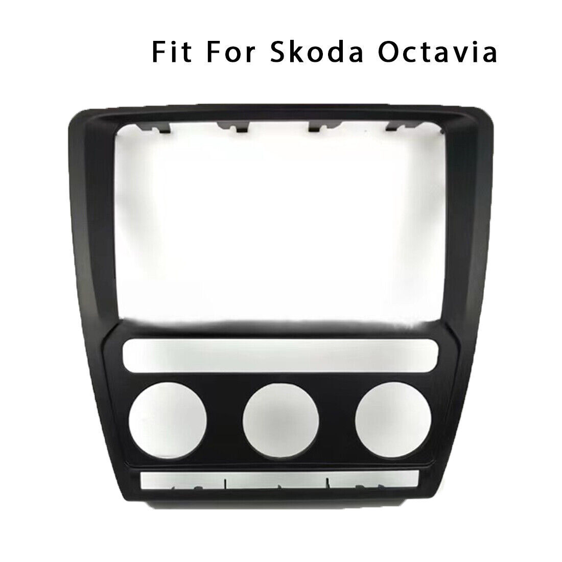 For Skoda Octavia 2004-2010 Panel Double Din Frame Fascia Stereo