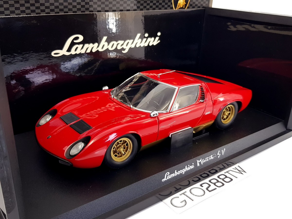 Kyosho 1:18 scale Lamborghini Miura P400 SV(Red) 08313R *Diecast