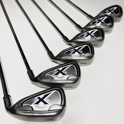 Callaway X20 Iron Set 5-9, PW Right Handed Uniflex Steel Shafts | eBay