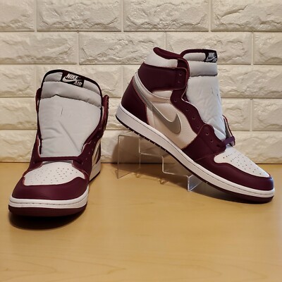 Nike Air Jordan 1 Retro High OG Mens Size 15 Bordeaux Metallic