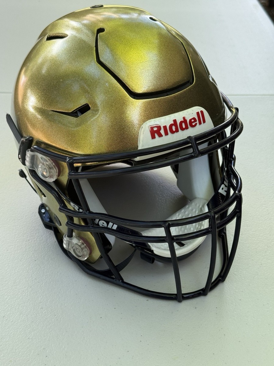 Riddell Speed Flex Game Issued / Used Adult Medium NCAA Gold